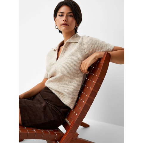 Johnny 羊毛衫 针织罗纹