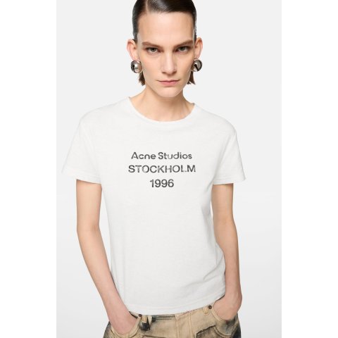 Acne StudiosLogo T-Shirt White