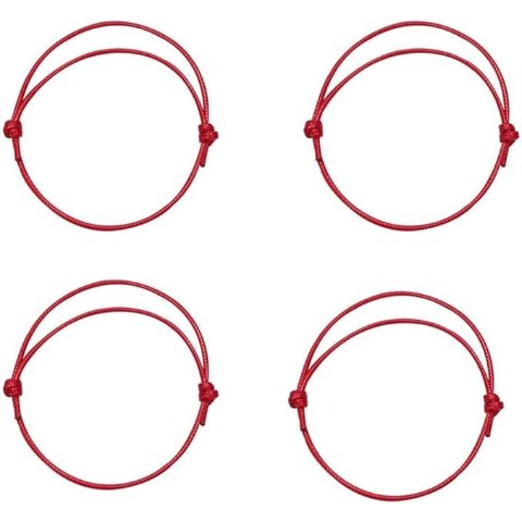 Kabbalah 红绳手链 4条装