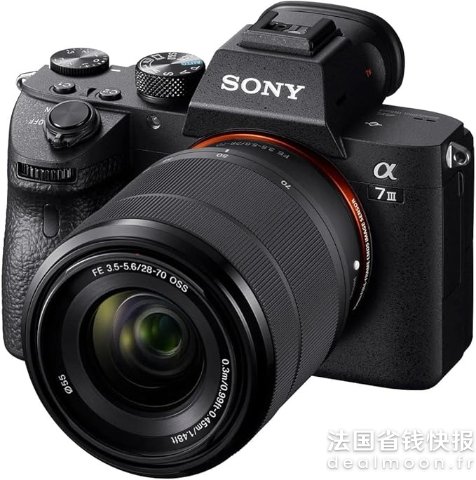 Sony含 28-70mm 变焦镜头Alpha 7 III 全画幅相机