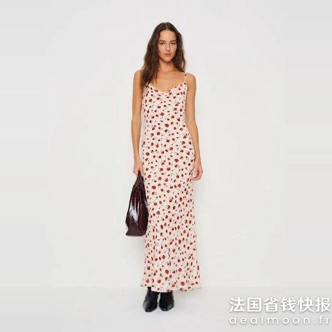 ReformationDrina 连衣裙 黑色 S码