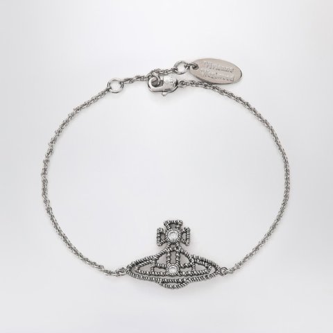 Orb 标志手链 铂金色