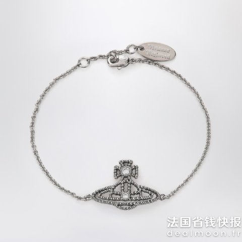 Vivienne WestwoodOrb 标志手链 铂金色
