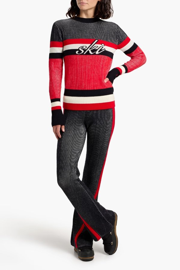 perfect moment Ribbed 美利奴羊毛长裤