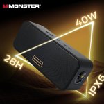 史低价：Monster S180 新款 便携式蓝牙音箱 28小时续航