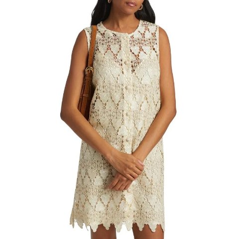 FRAMEDeco Lace Minidress