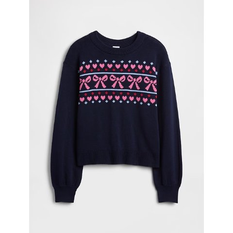 Gapcode: ALLYOURS & GFBONUSIntarsia Kids Relaxed Sweater