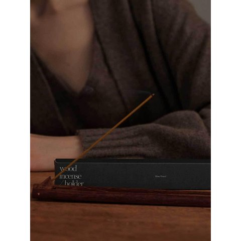 Rose Wood Incense Holder