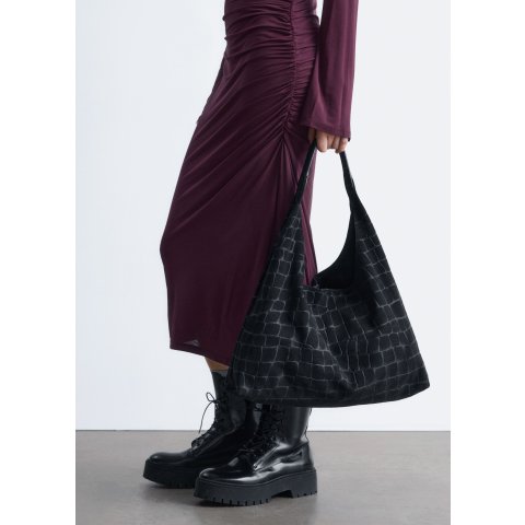 Croco 麂皮托特包