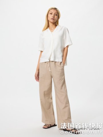 UniqloUNIQLO 女士亚麻长裤