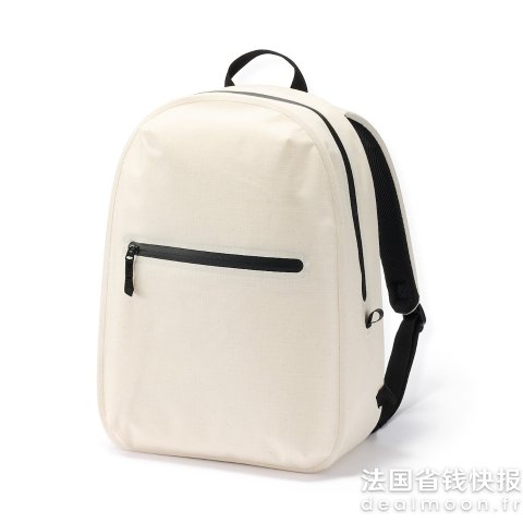 Muji100%有机棉，但防小雨！双肩包