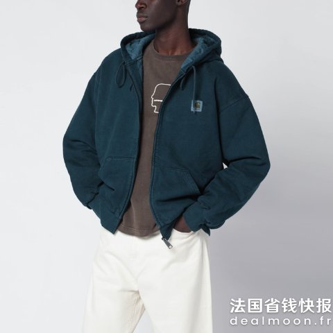 Vista 深湖蓝连帽夹克