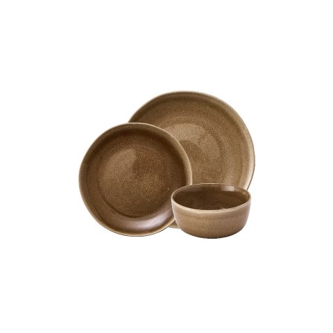 Allery Mocha 餐具套装 12件