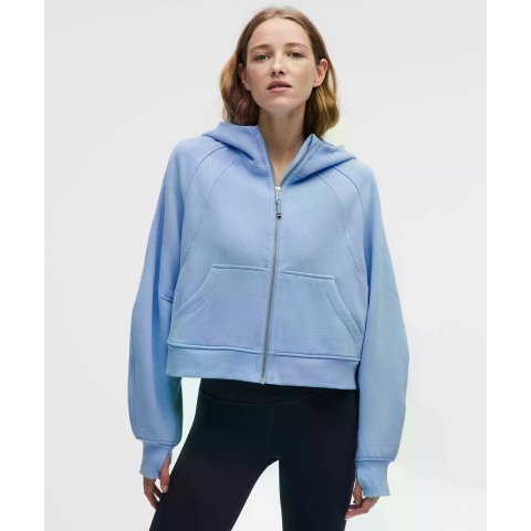 Scuba 宽松连帽拉链衫