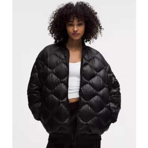 LululemonOversized 600绒羽绒轰炸夹克