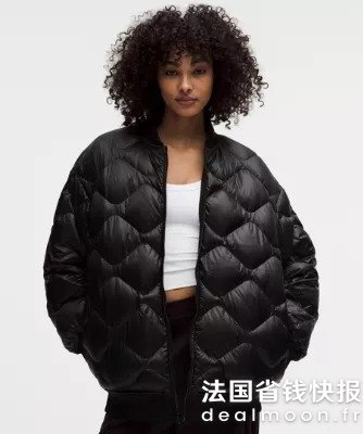 LululemonOversized 600绒羽绒轰炸夹克