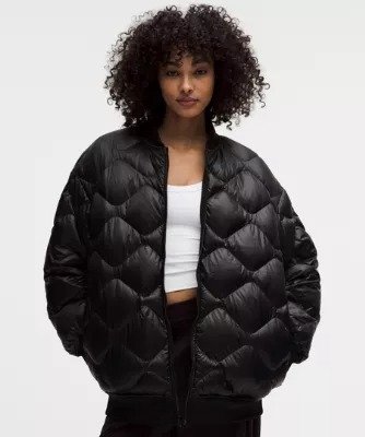 Oversized 600绒羽绒轰炸夹克