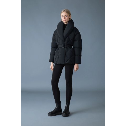 MackageOLIVE-Z Down Belted Jacket Shawl Collar