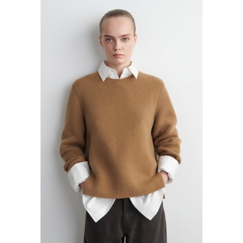 COSMerino 羊毛圆领毛衣