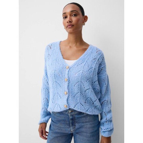 Touch of Wool 马海毛镂空开衫