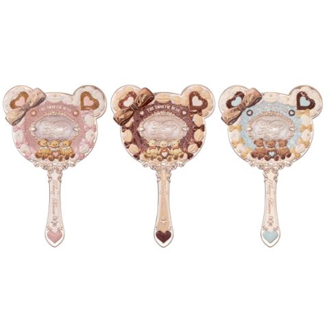 甜心小熊手持化妆镜