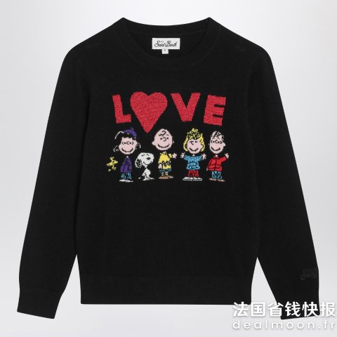 MC2 Saint Barth大童款 定价优势！史努比毛衣 羊毛混纺