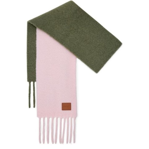 Alpaca 羊毛双色围巾