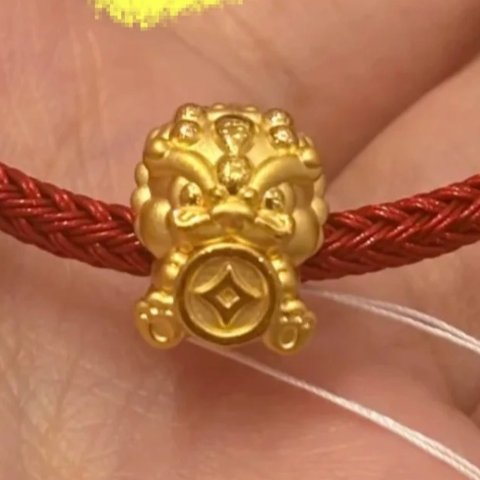 「貔貅」足金串飾