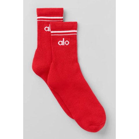 alo yogaHalf-Crew Throwback Unisex Sock