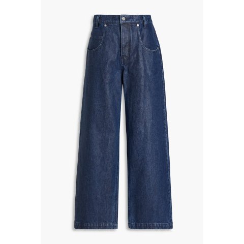 Alexander Wang高腰阔腿牛仔裤