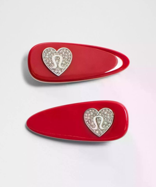 Jewelled 发夹 2只装