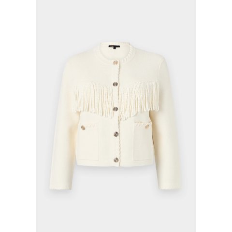 流苏 马甲 米色