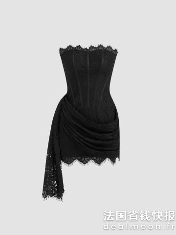 Lace Tube 蕾丝露背连衣裙
