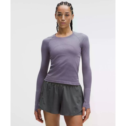 Lululemon Swiftly Tech 长袖衫 腰长