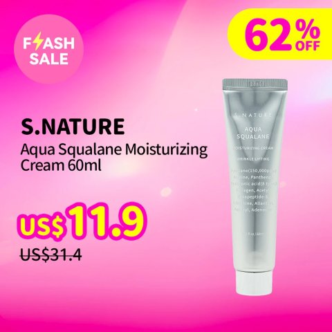 S.NATURE 保湿面霜 60ml