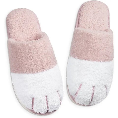 Wostock 猫爪女士棉拖鞋 记忆棉