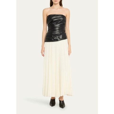 JONATHAN SIMKHAISIMKHAI Arie Strapless Midi Dress