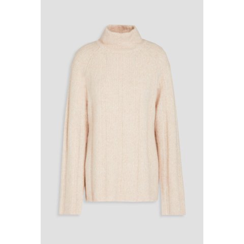 羊绒高领针织衫