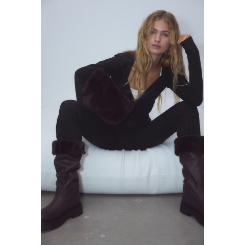 H&M连帽运动外套 黑色