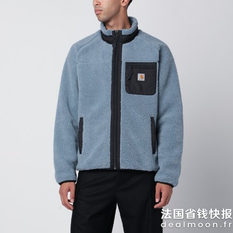 羊毛衬里抓绒外套