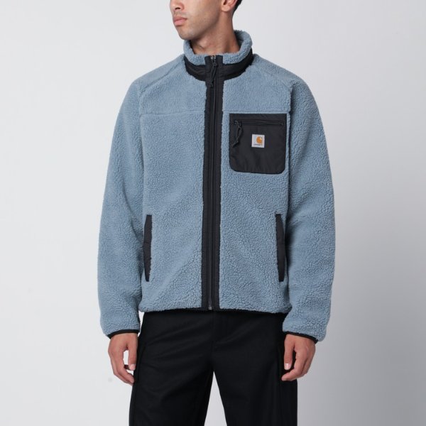 羊毛衬里抓绒外套