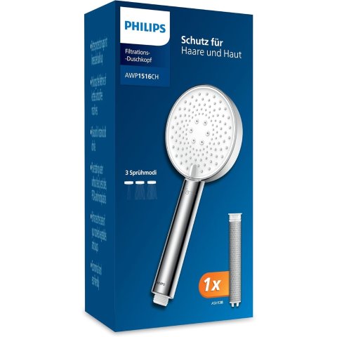 Philips有效除氯和其他大颗粒过滤花洒