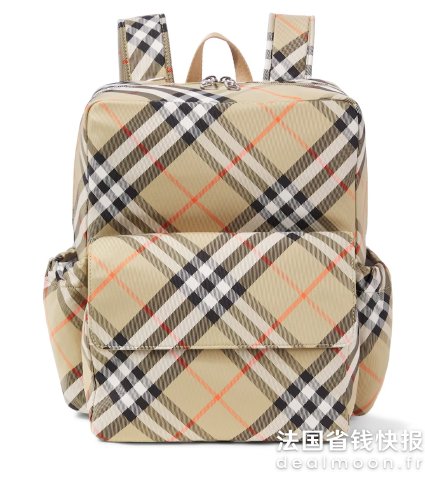 Burberry 格纹双肩包