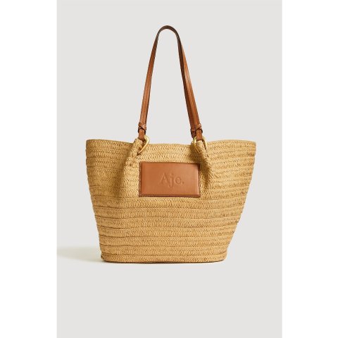 Ciao Logo 拉菲草托特包