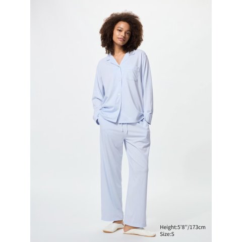 UNIQLO AIRism 长袖棉质睡衣