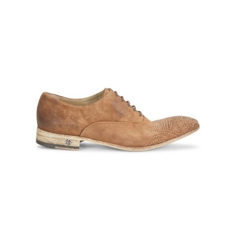 John RichmondSuede Oxford Shoes Studded