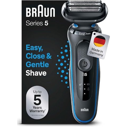 BraunBraun 51-B1000s 电动剃须刀 蓝色