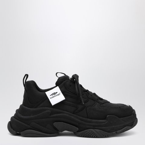 BalenciagaTriple S 运动黑色球鞋