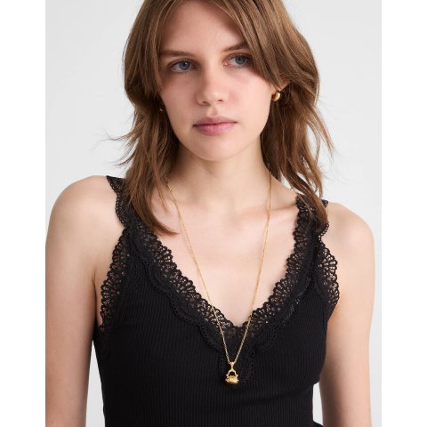 MadewellVictorian Pendant Necklace Semiprecious