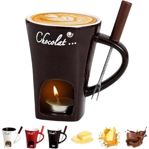 Schokofondue 黑色巧克力火锅杯 200ml
